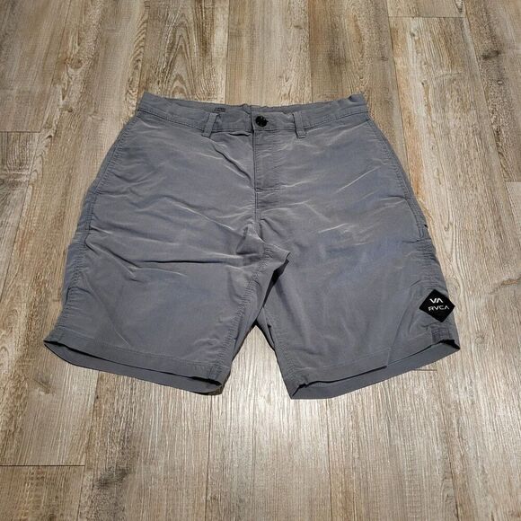 RCVA Classic Fit VA Vintage Stretch Board Shorts 9" Inseam Men's Size 29 - Picture 1 of 8